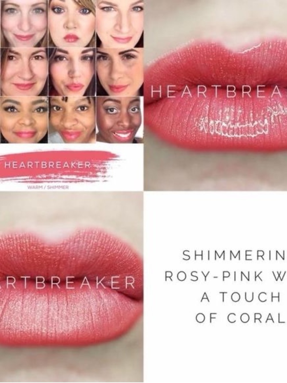 Lipsense by SeneGence new never opened full sized long lasting- Heartbreaker